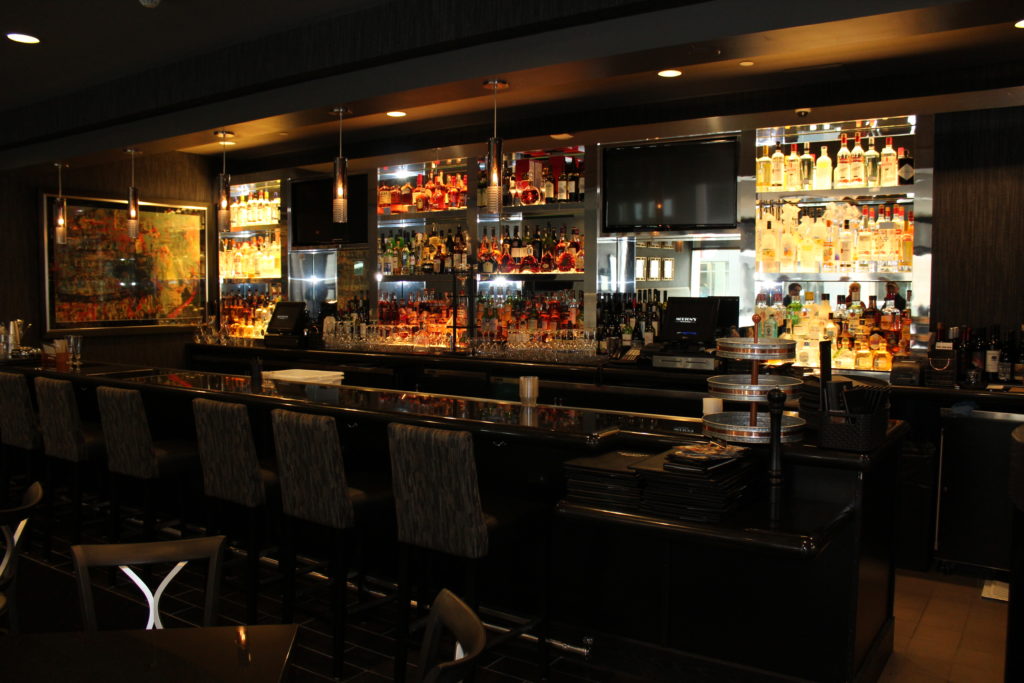 architectural woodwork bar at morton's the steakhouse